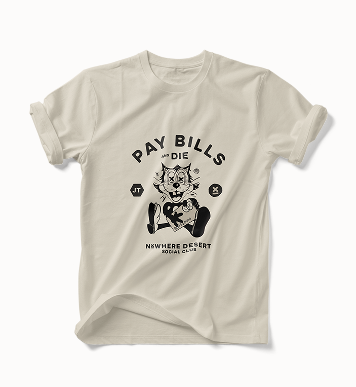 PAY BILLS TEE - MEN